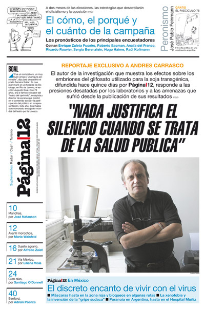 Tapa de la fecha 03-05-2009