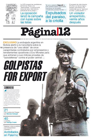 Tapa de la fecha 12-05-2009