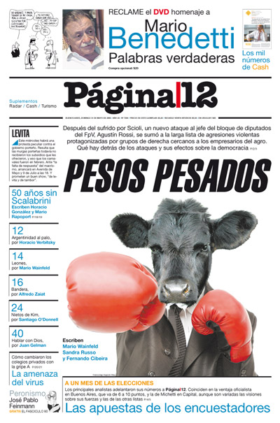 Tapa de la fecha 31-05-2009