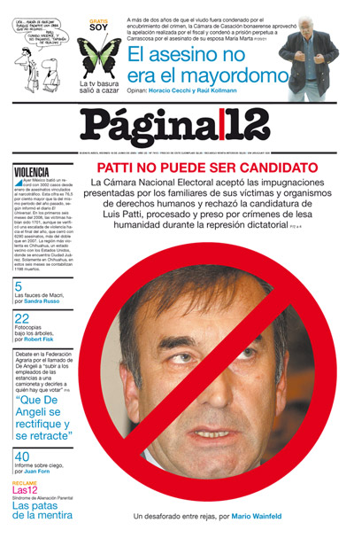 Tapa de la fecha 19-06-2009