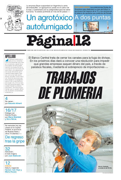 Tapa de la fecha 03-08-2009