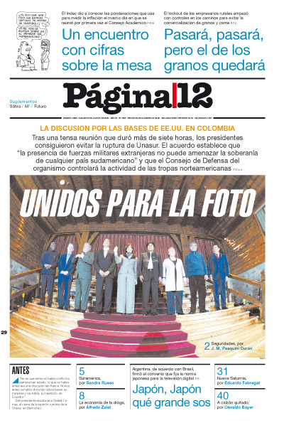 Tapa de la fecha 29-08-2009