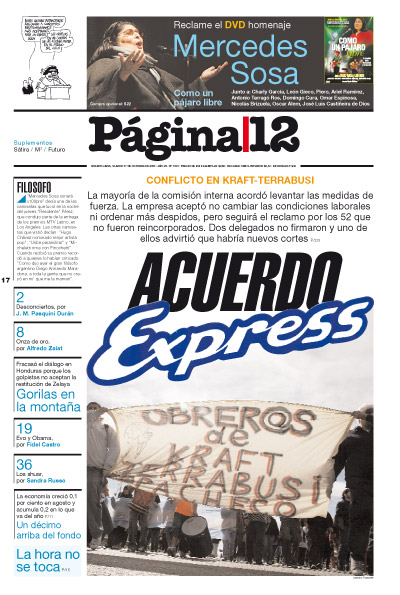 Tapa de la fecha 17-10-2009