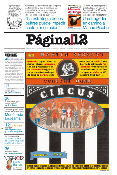 Tapa de la fecha 27-01-2010