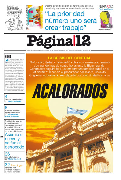 Tapa de la fecha 28-01-2010