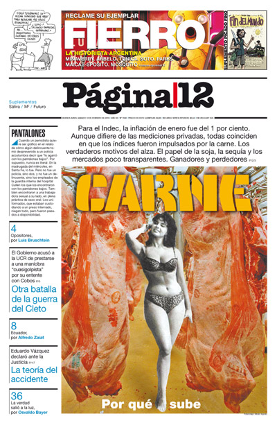 Tapa de la fecha 13-02-2010