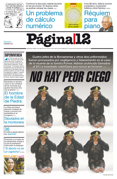 Tapa de la fecha 19-02-2010