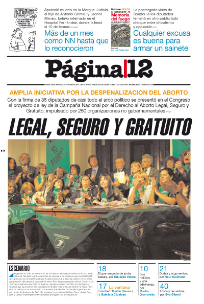 Tapa de la fecha 17-03-2010