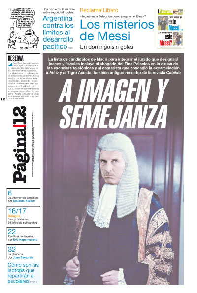 Tapa de la fecha 12-04-2010