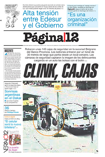 Tapa de la fecha 04-01-2011