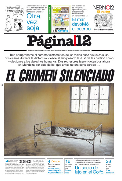 Tapa de la fecha 17-01-2011