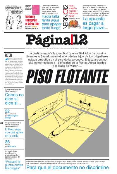 Tapa de la fecha 26-01-2011