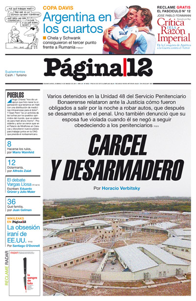 Tapa de la fecha 06-03-2011