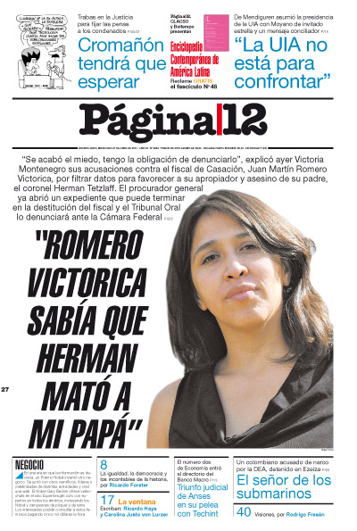 Tapa de la fecha 27-04-2011