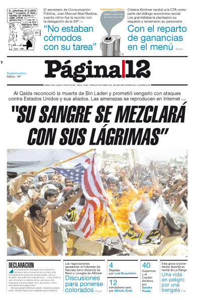 Tapa de la fecha 07-05-2011