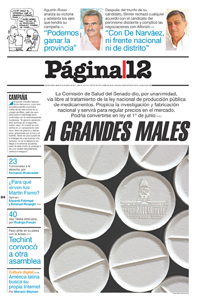 Tapa de la fecha 24-05-2011