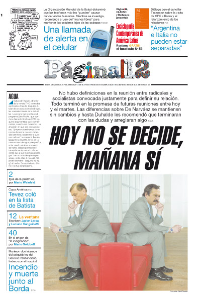 Tapa de la fecha 01-06-2011