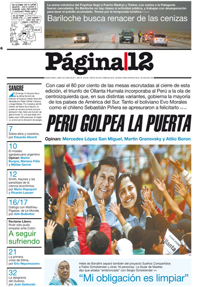 Tapa de la fecha 06-06-2011