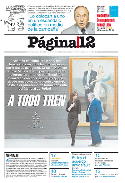 Tapa de la fecha 03-08-2011