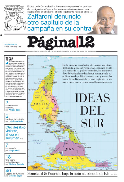 Tapa de la fecha 06-08-2011