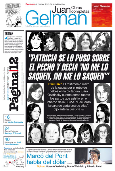 Tapa de la fecha 06-11-2011