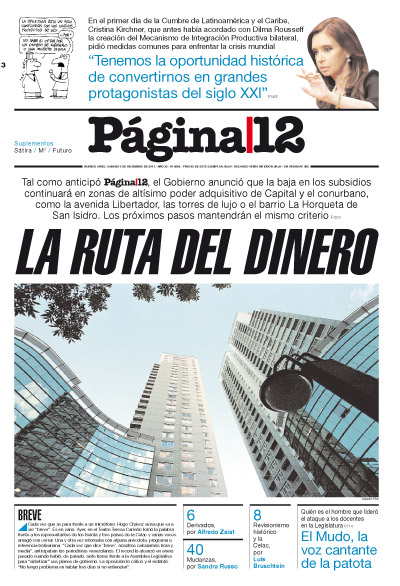 Tapa de la fecha 03-12-2011