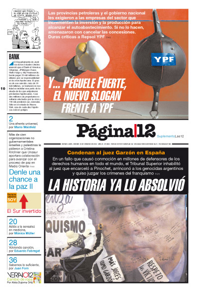 Tapa de la fecha 10-02-2012