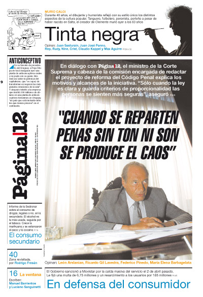Tapa de la fecha 09-05-2012