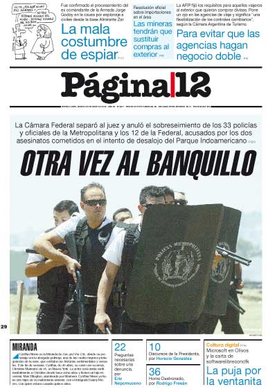 Tapa de la fecha 29-05-2012