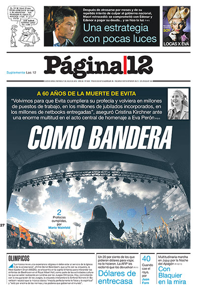 Tapa de la fecha 27-07-2012