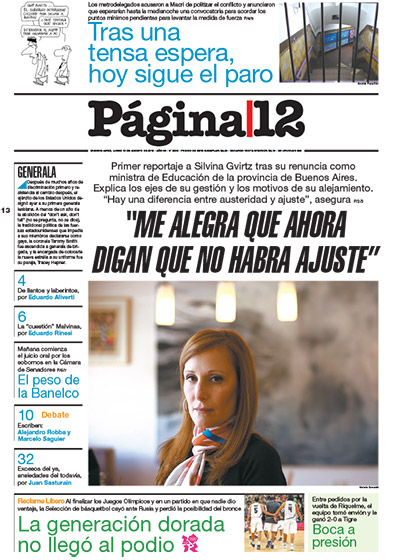 Tapa de la fecha 13-08-2012