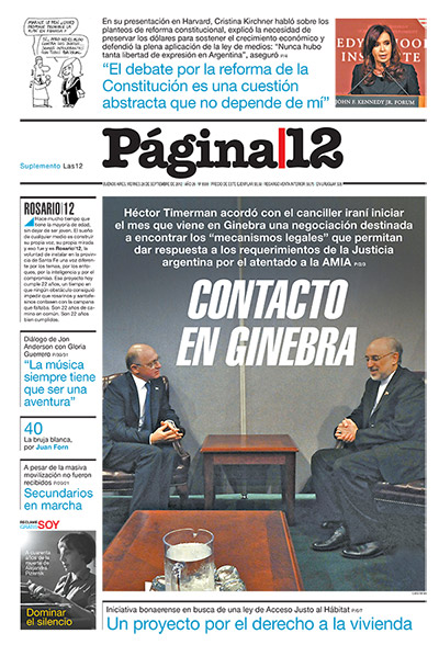 Tapa de la fecha 28-09-2012