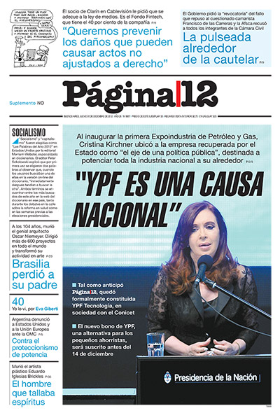 Tapa de la fecha 06-12-2012