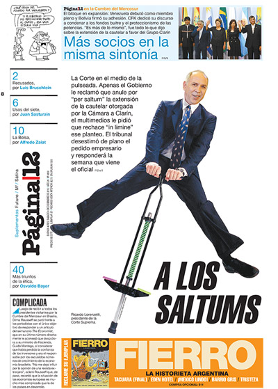 Tapa de la fecha 08-12-2012