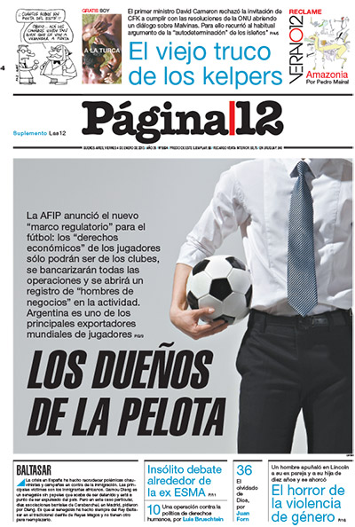 Tapa de la fecha 04-01-2013