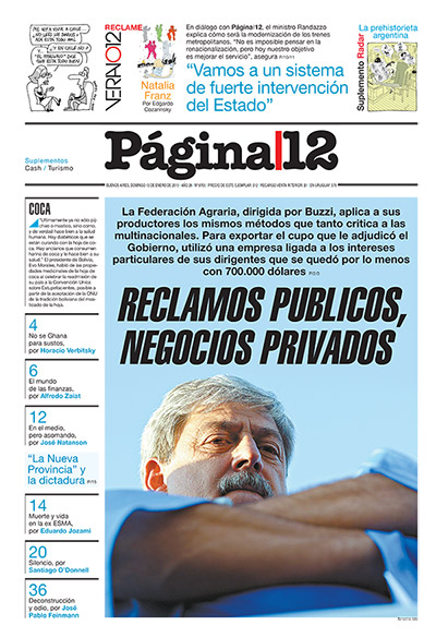 Tapa de la fecha 13-01-2013