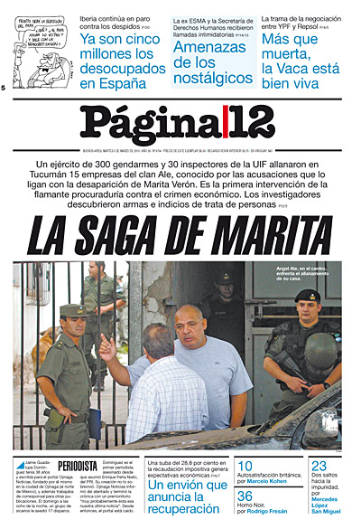 Tapa de la fecha 05-03-2013