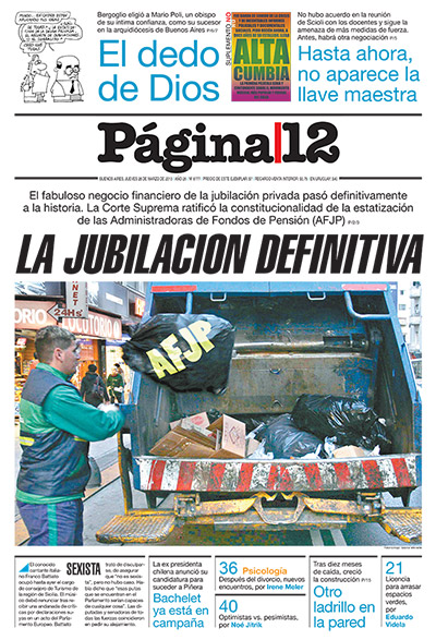 Tapa de la fecha 28-03-2013