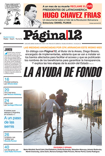 Tapa de la fecha 07-04-2013