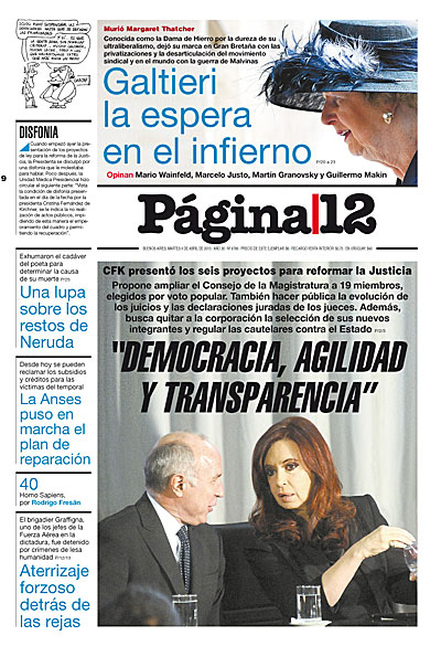 Tapa de la fecha 09-04-2013