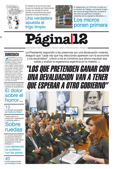 Tapa de la fecha 07-05-2013