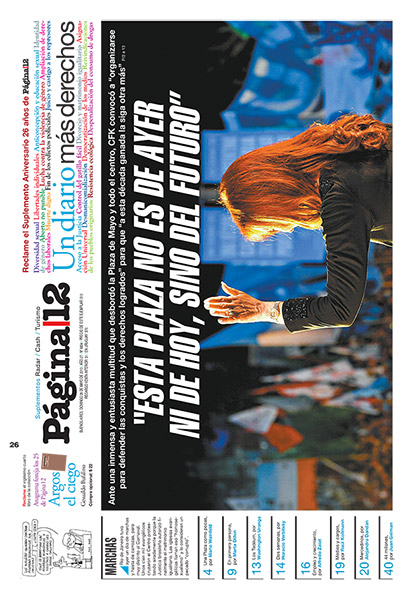 Tapa de la fecha 26-05-2013