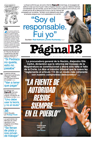 Tapa de la fecha 18-06-2013