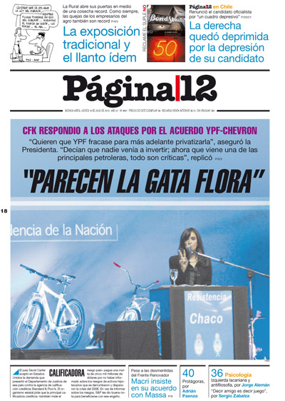 Tapa de la fecha 18-07-2013