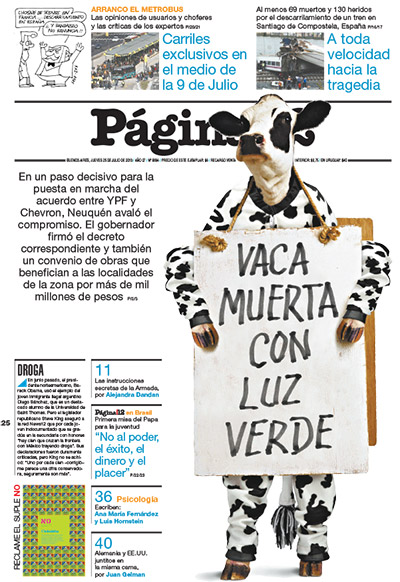 Tapa de la fecha 25-07-2013