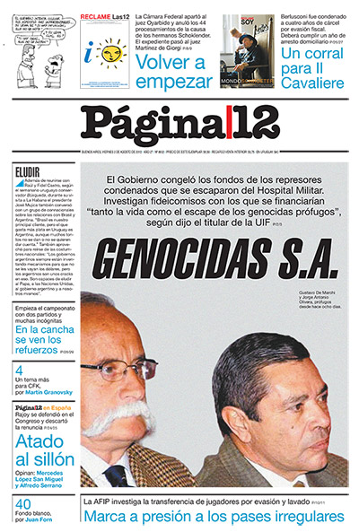 Tapa de la fecha 02-08-2013