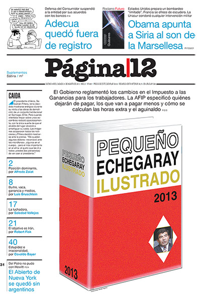 Tapa de la fecha 31-08-2013