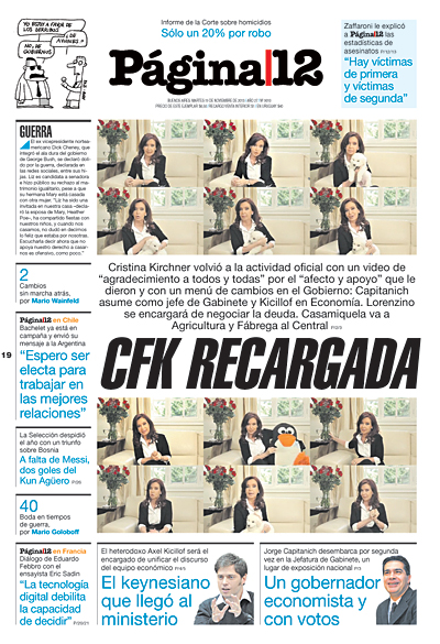 Tapa de la fecha 19-11-2013