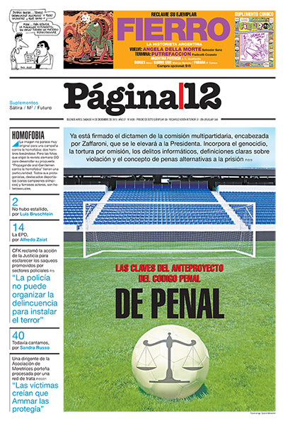 Tapa de la fecha 14-12-2013