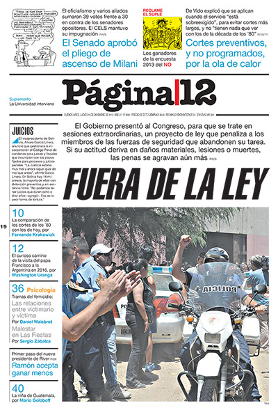 Tapa de la fecha 19-12-2013
